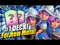 #1 BEST DECK FOR NEW UPDATE IN CLASH ROYALE!! 3 MUSKETEERS!!