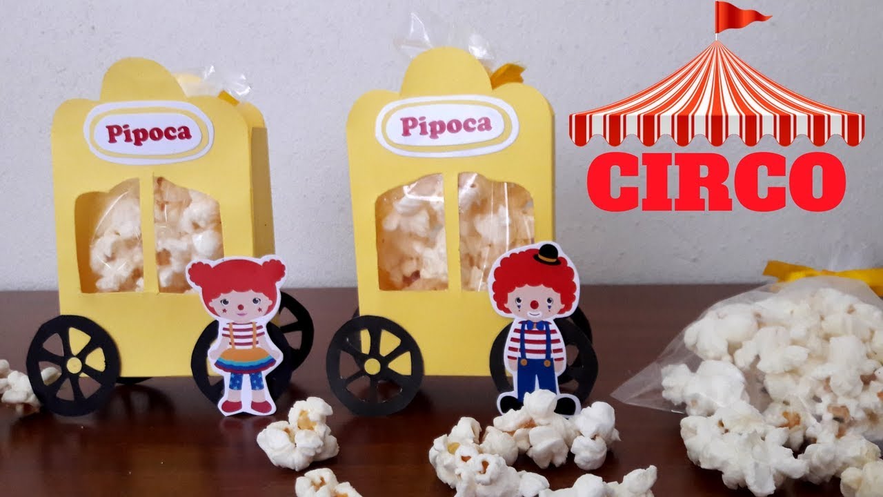 DIY - CARRINHO DE PIPOCA - TEMA CIRCO - PROJETO MOMENTO FESTEIRA || TAISA ALVES