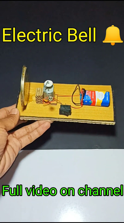 How to make electric bell for science project #youtubeshorts #shorts #short #shortvideo
