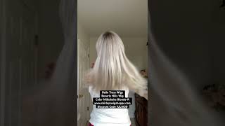 STUNNING Cool Ash Blonde Synthetic Wig | BELLE TRESS BEVERLY HILLS WIG