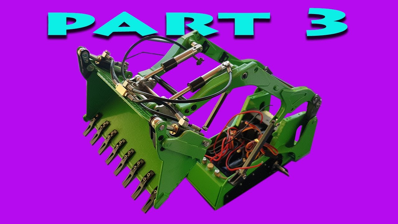 LESU SKID STEER PART 3 YouTube