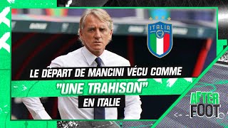 Italie : Le départ de Mancini de la Nazionale vécu comme 