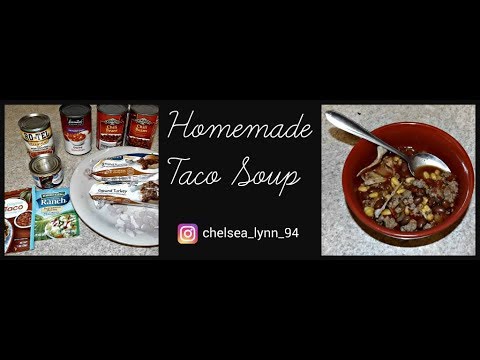 Homemade Taco Soup Recipe