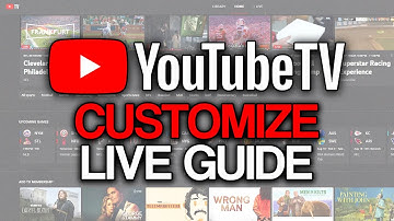How to Customize the YouTube TV Live Guide (2025) - Full Tutorial