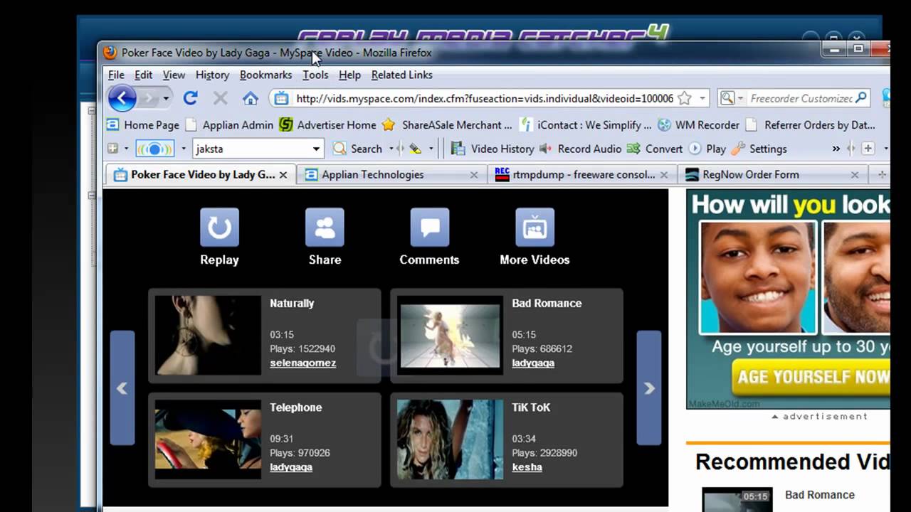 applian replay media catcher not working with chrome