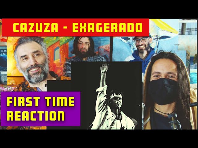 first time reaction - Cazuza - Exagerado (new victims) @horaiosmusic @FrankValchiria class=