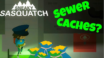 Sewer Cache Locations! - Sneaky Sasquatch