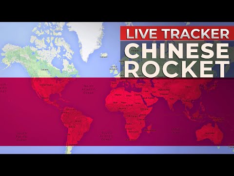 Chinese Rocket Expected to Crash Into Earth | Real-time Tracker