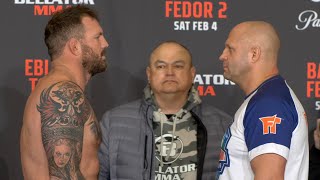 FEDOR EMELIANKO WEIGHS IN FOR FINAL TIME OF HISTORIC CAREER AS HE SEEKS REVENGE VS RYAN BADER