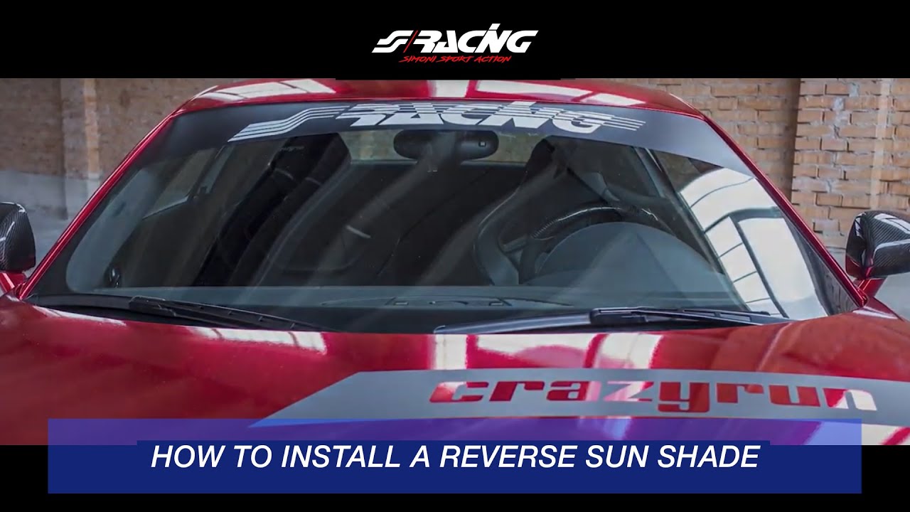 Tutorial installazione Fascia Parasole Sun Shade - Simoni Racing 