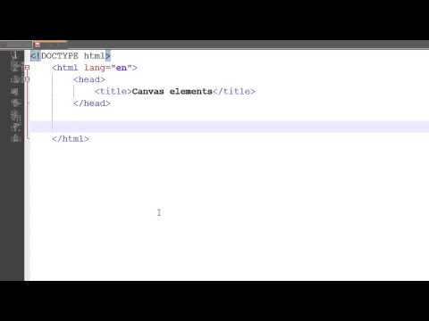 HTML5 canvas tutorial