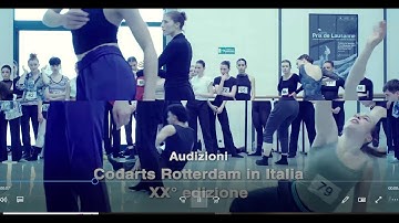 Audizioni Codarts Rotterdam 2023