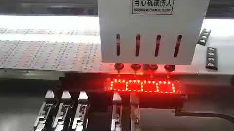 GUS economical 4-head desktop pick and place machine.