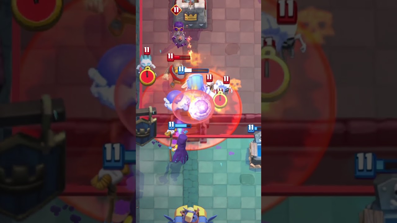 Trying To Win ONLY Using Skeleton Cards (EASY) #Shorts