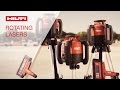 DEMO of the Hilti rotating lasers PR 300-HV2S, PR 30-HVS and PR 2-HS