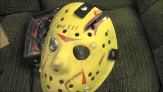 NECA Friday the 13th: The Final Chapter Replica Hockey Mask Unboxing