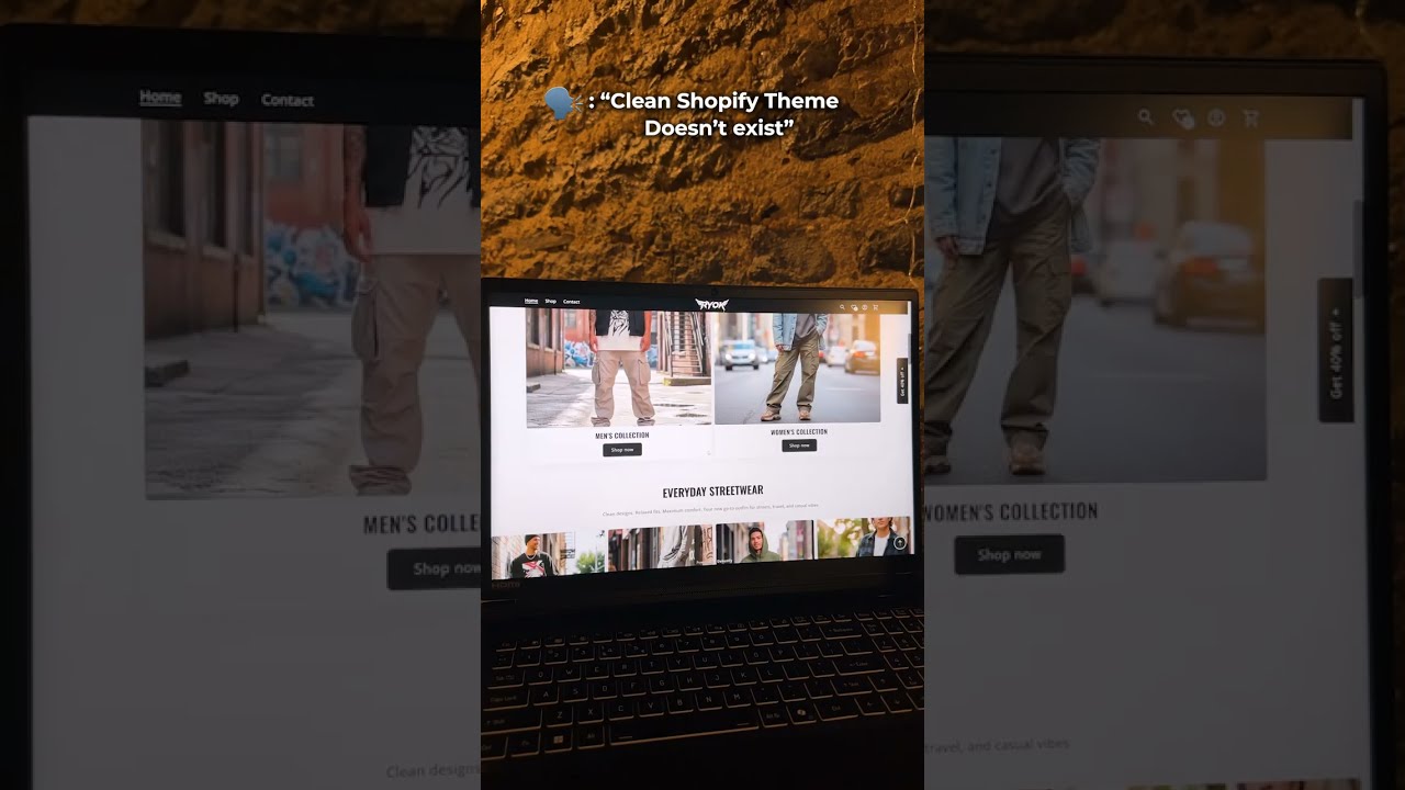 Чистая тема Shopify для вашего бренда