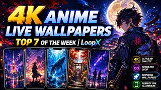 Athlete Statistics Top 7 Viral Anime Wallpapers 🌸 | 4K Live Wallpaper Collection #anime #wallpaper #4k 
