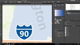 Campus Map Design Timelapse