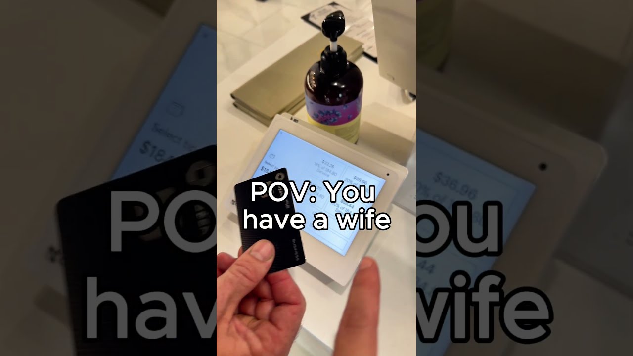 POV you have a wife
