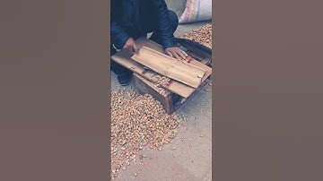 Handmade peanut Peeling Process #peeling #peanut #handmade
