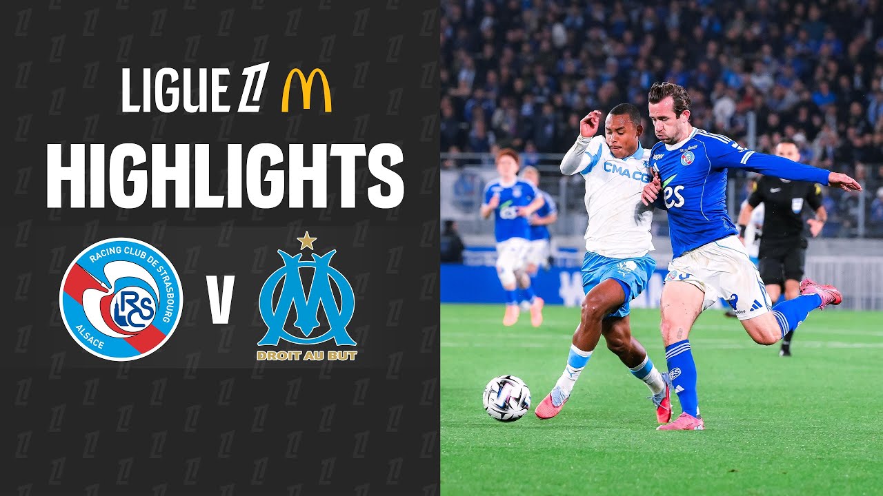 [Highlight] France Ligue 1 : สตราส์บูร์ก vs โอลิมปิก มาร์กเซย (27-09-68)