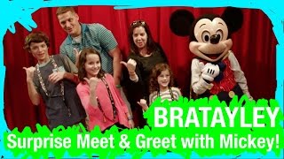 Bratayley & Family Hang with Mickey Mouse | BDE Bonus | WDW Best Day Ever