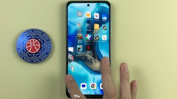 How to change the home screen application page transition effect on Xiaomi Redmi Note 10 Android 11