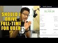 Should I Drive Full-Time For Uber? (2019)