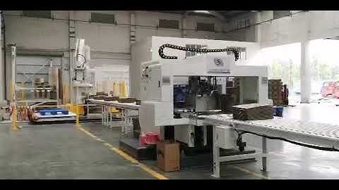 PE Strapping Machine Squaring TAIYI Inline FFG with Palletizing and Robotic System