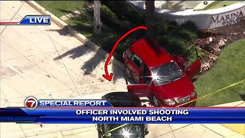 Officials investigating police-involved shooting in North Miami Beach