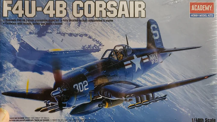 1/48 Academy F4U-4B Corsair OOB Review
