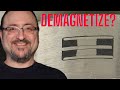 What is a tape head demagnetizer and how does it work and is it necessary