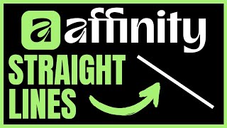 How To DRAW STRAIGHT LINES In Affinity Designer (QUICK & EASY) 2026 screenshot 2