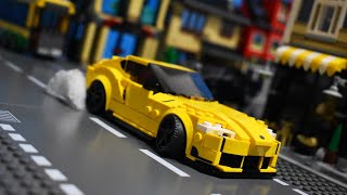 Lego Speed Champions : Toyota Supra - Lego StopMotion