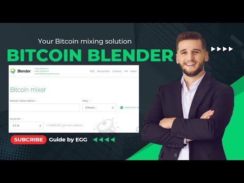 Bitcoin Blender Tutorial | How To Use Tumbler To Mix BTC