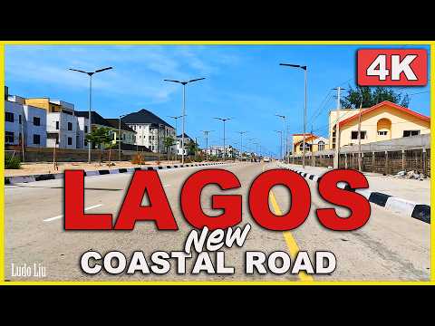 The New Lagos: 4K Cinematic Ride on the Coastal Road Development