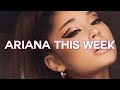 ARIANA THIS WEEK: 9/27-10/3