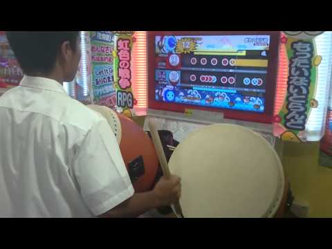 太鼓の達人　【キミドリ】　ボクハシンセ　左右別難易度DP　(むずかしい＆おに)