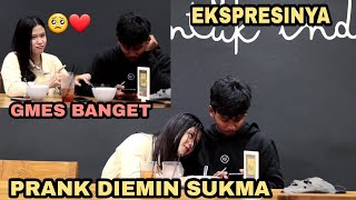 PRANK❗DIEMIN Sukma's reaction is so cute🥺❤