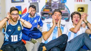 Reacciones de Amigos | Argentina vs Chile | Partido Internacional 2019