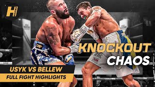 Oleksandr Usyk vs. Tony Bellew KNOCKOUT CHAOS | Full Fight Highlights