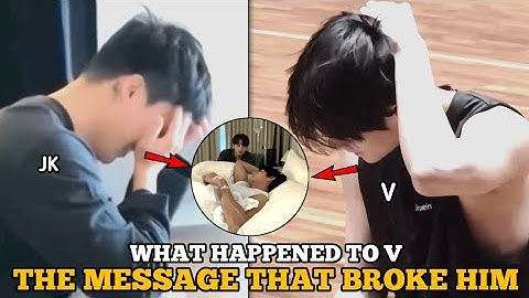 De waarheid achter Jungkooks tranen… En waarom Taehyungs boodschap zo hard aankwam!?