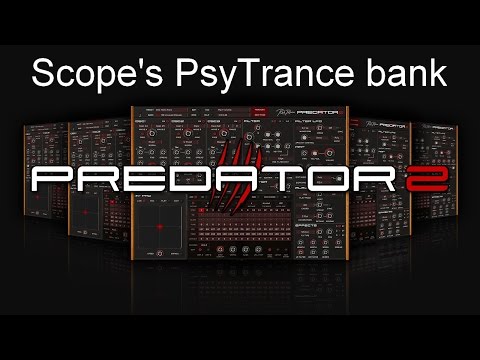 Scope Psytrance soundbank for Rob Papens Predator 2 Demo