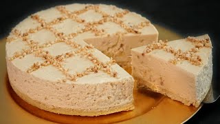 TARTA DE TURRÓN ¡Más rica y ligera!