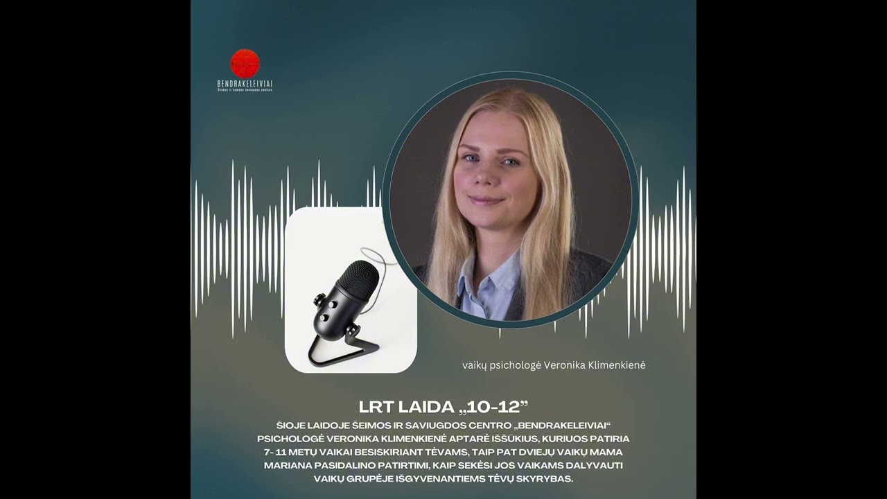 Grupė 7-11 m. vaikams, išgyvenantiems tėvų skyrybas