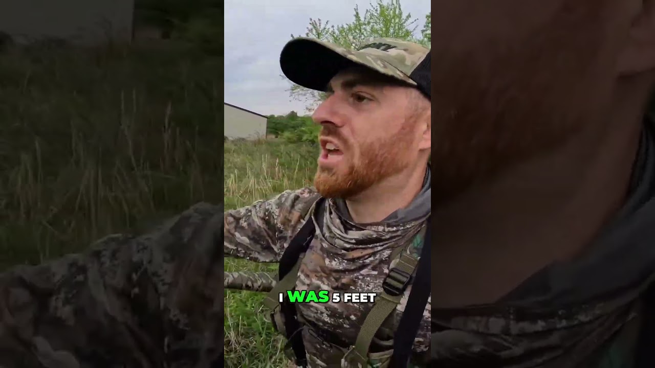 Turkey Fan HUNT SUCCESS: Unbelievable Turkey Calls & Close Encounters! #shorts