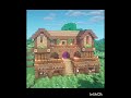 Minecraft house and and tree 🌲🌲🌲
