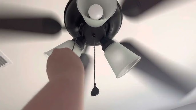 How To Install Harbor Breeze Saratoga Ceiling Fan | Shelly Lighting