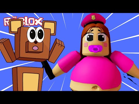 Roblox - ESCAPANDO DA PRISÃO COM A MAMÃE (Escape Prison Obby)